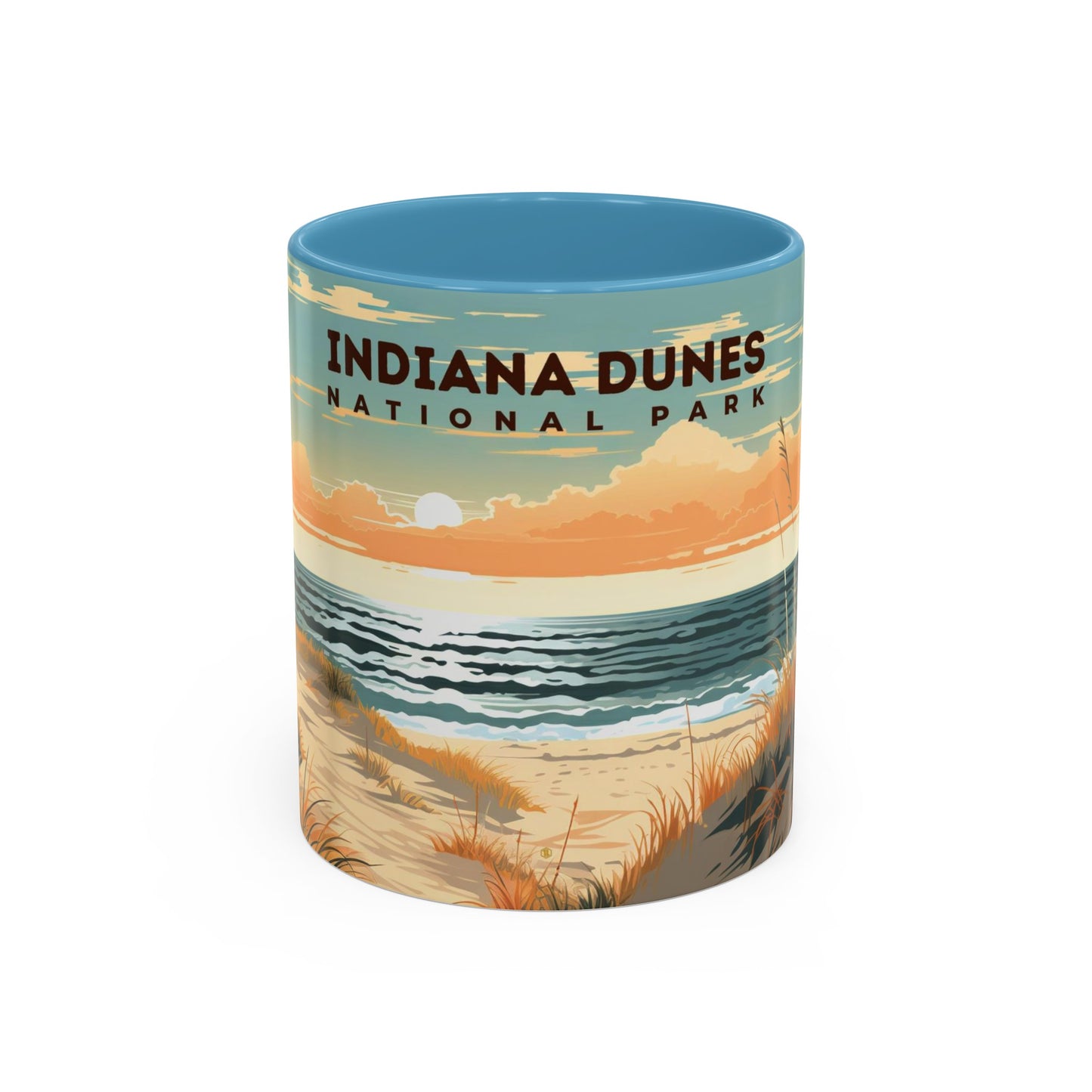 Indiana Dunes National Park Mug | Accent Coffee Mug (11, 15oz)