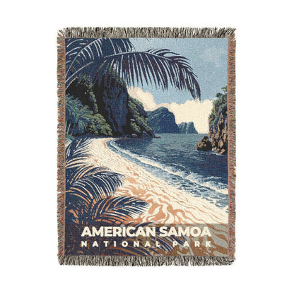 American Samoa National Park Woven Blanket | S19