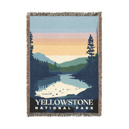 Yellowstone National Park Woven Blanket | S01
