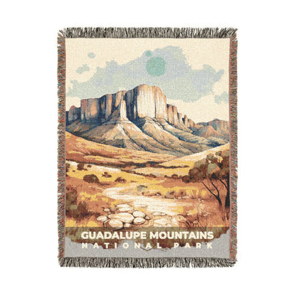 Guadalupe Mountains National Park Woven Blanket | S08