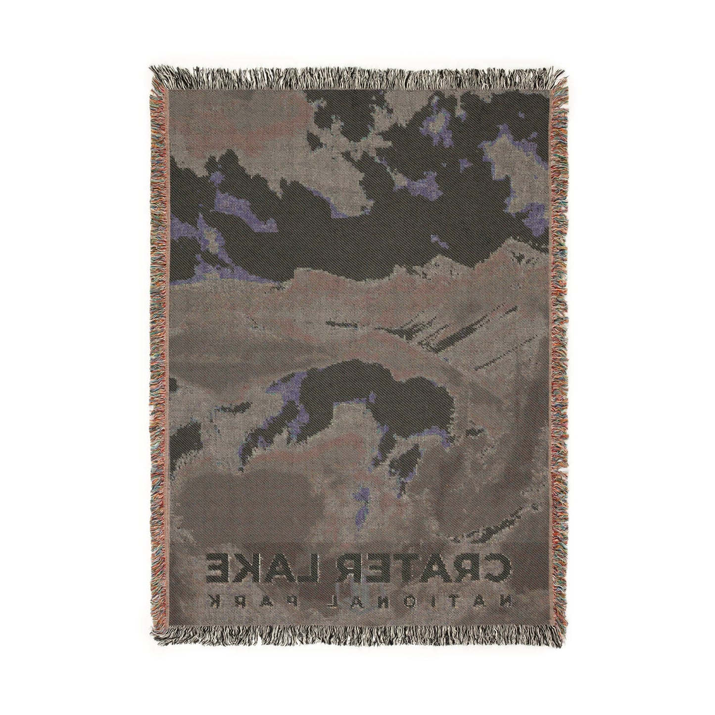Crater Lake National Park Woven Blanket | S15
