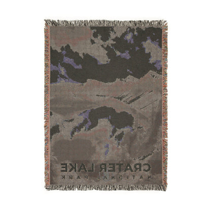 Crater Lake National Park Woven Blanket | S15