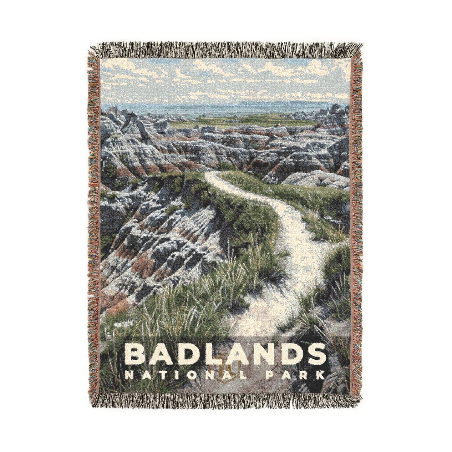 Badlands National Park Woven Blanket | S17