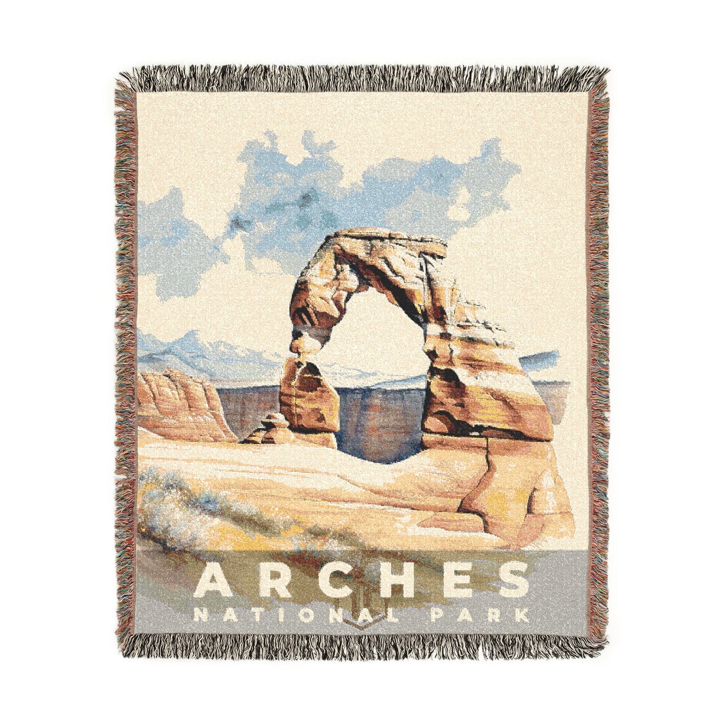 Arches National Park Woven Blanket | S08