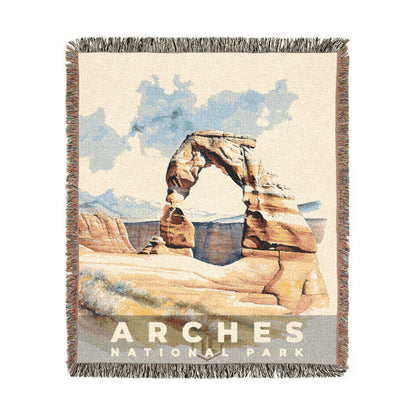 Arches National Park Woven Blanket | S08