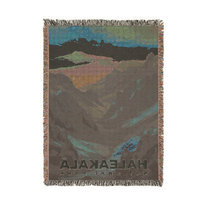 Haleakala National Park Woven Blanket | S11