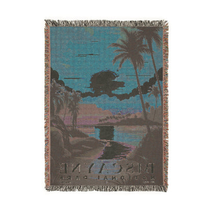 Biscayne National Park Woven Blanket | S05