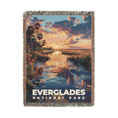 Everglades National Park Woven Blanket | S18