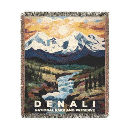 Denali National Park Woven Blanket | S09