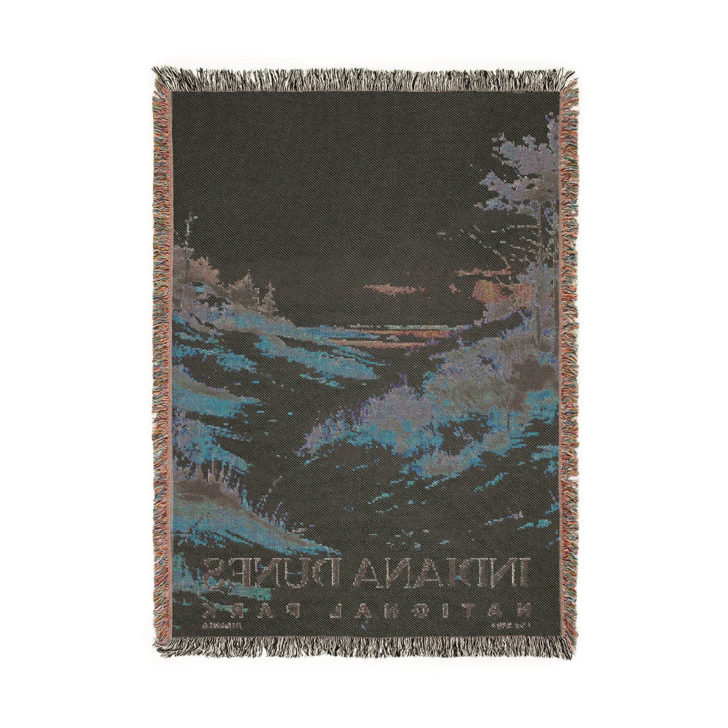Indiana Dunes National Park Woven Blanket | S04