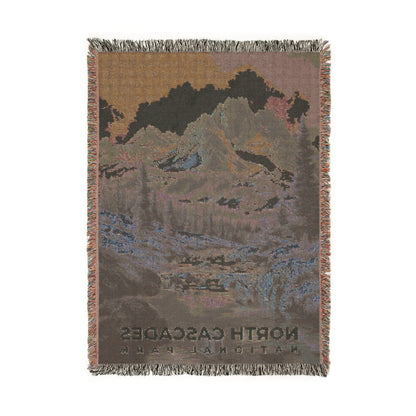 North Cascades National Park Woven Blanket | S18