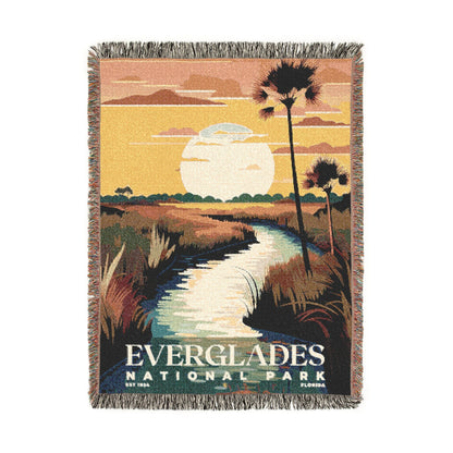 Everglades National Park Woven Blanket | S05