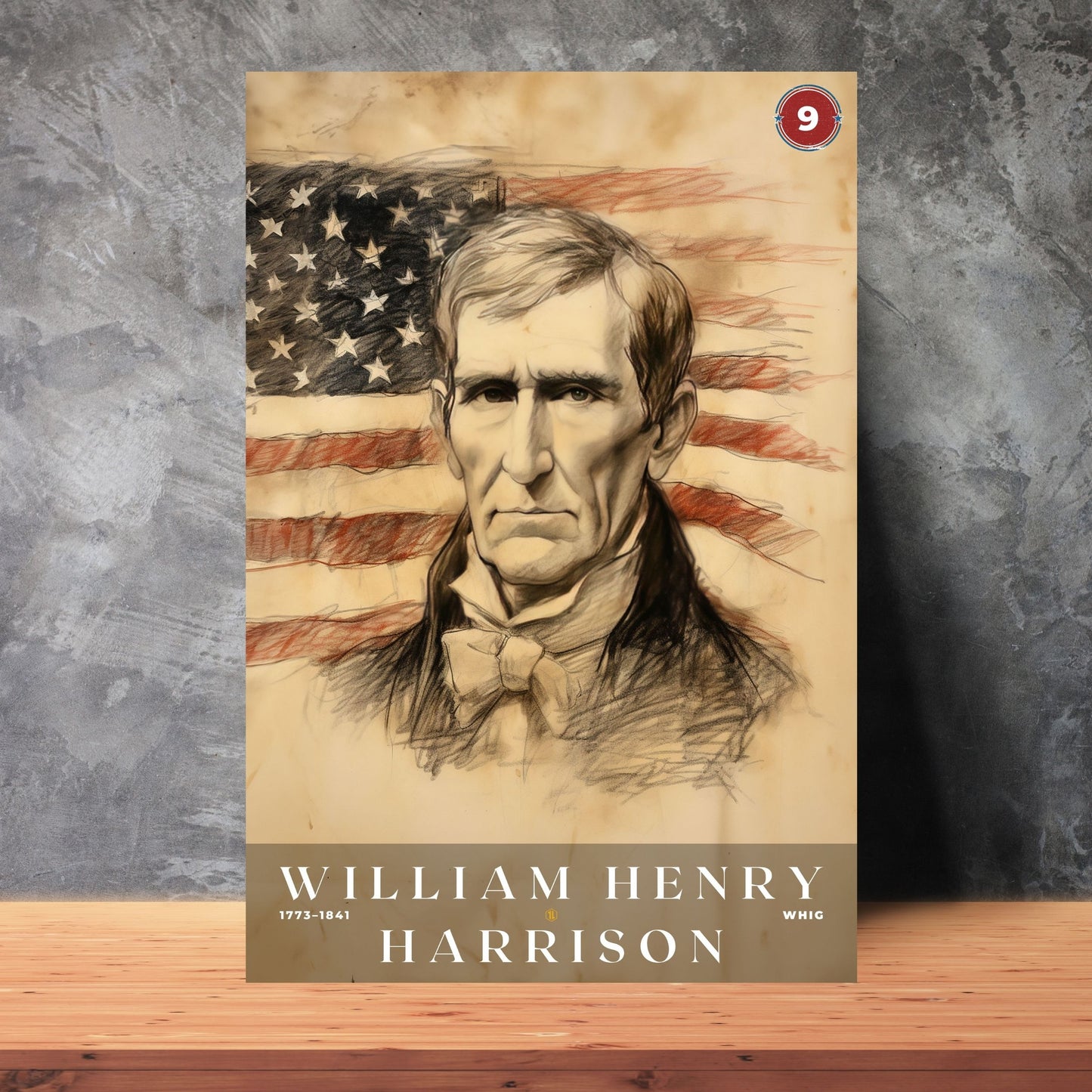 William Henry Harrison Poster | S03