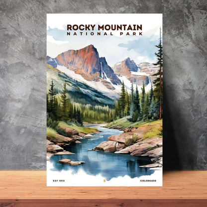 Rocky Mountain National Park Poster | S08