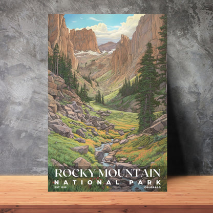 Rocky Mountain National Park Poster | S02