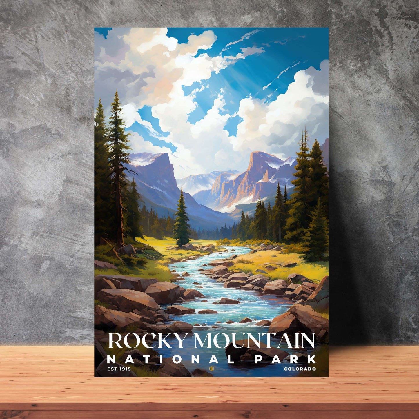 Rocky Mountain National Park Poster | S06