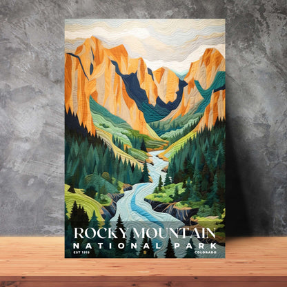 Rocky Mountain National Park Poster | S09