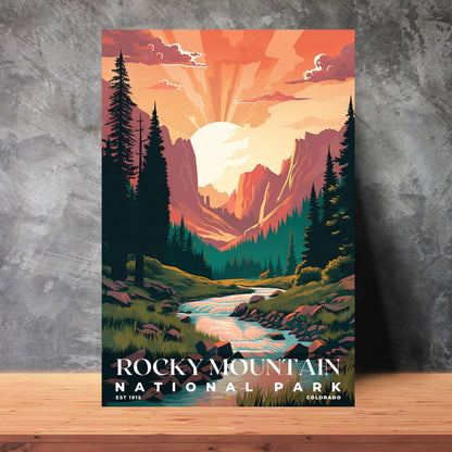 Rocky Mountain National Park Poster | S05