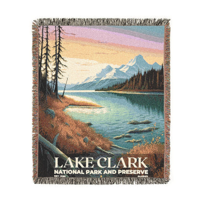 Lake Clark National Park Woven Blanket | S02