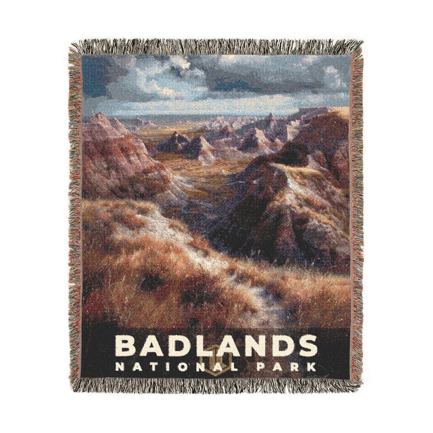Badlands National Park Woven Blanket | S12