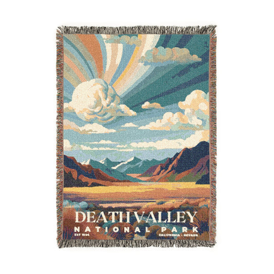 Death Valley National Park Woven Blanket | S05