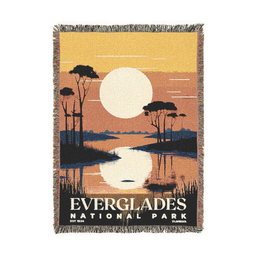 Everglades National Park Woven Blanket | S03