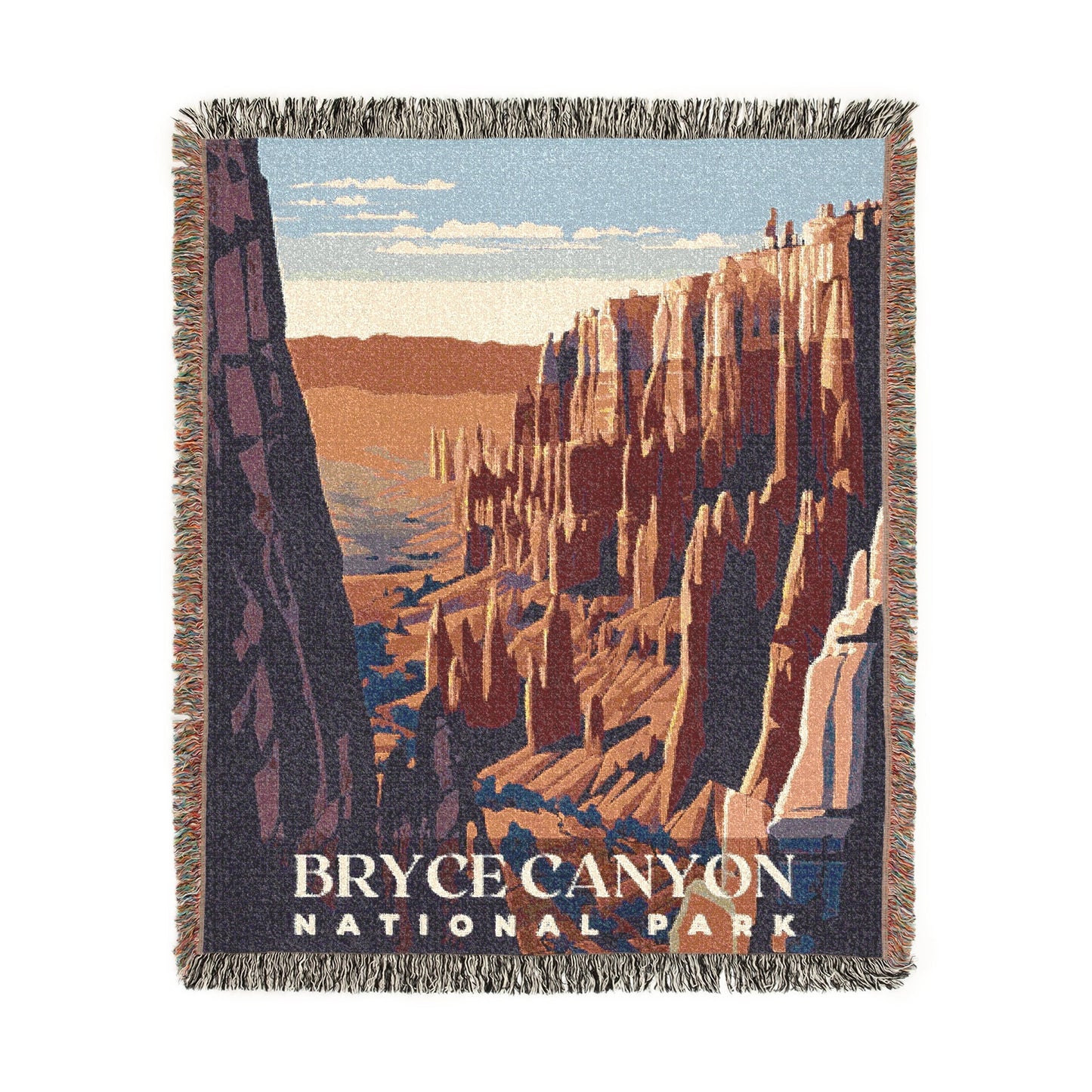 Bryce Canyon National Park Woven Blanket | S01