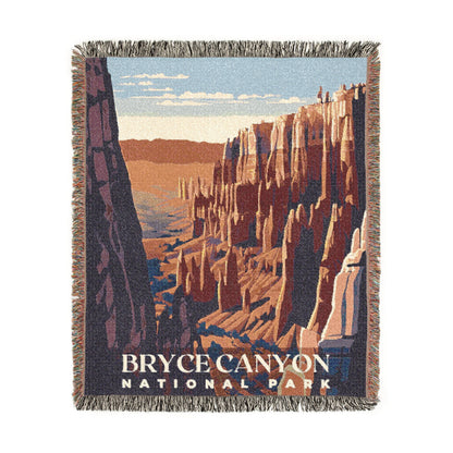 Bryce Canyon National Park Woven Blanket | S01
