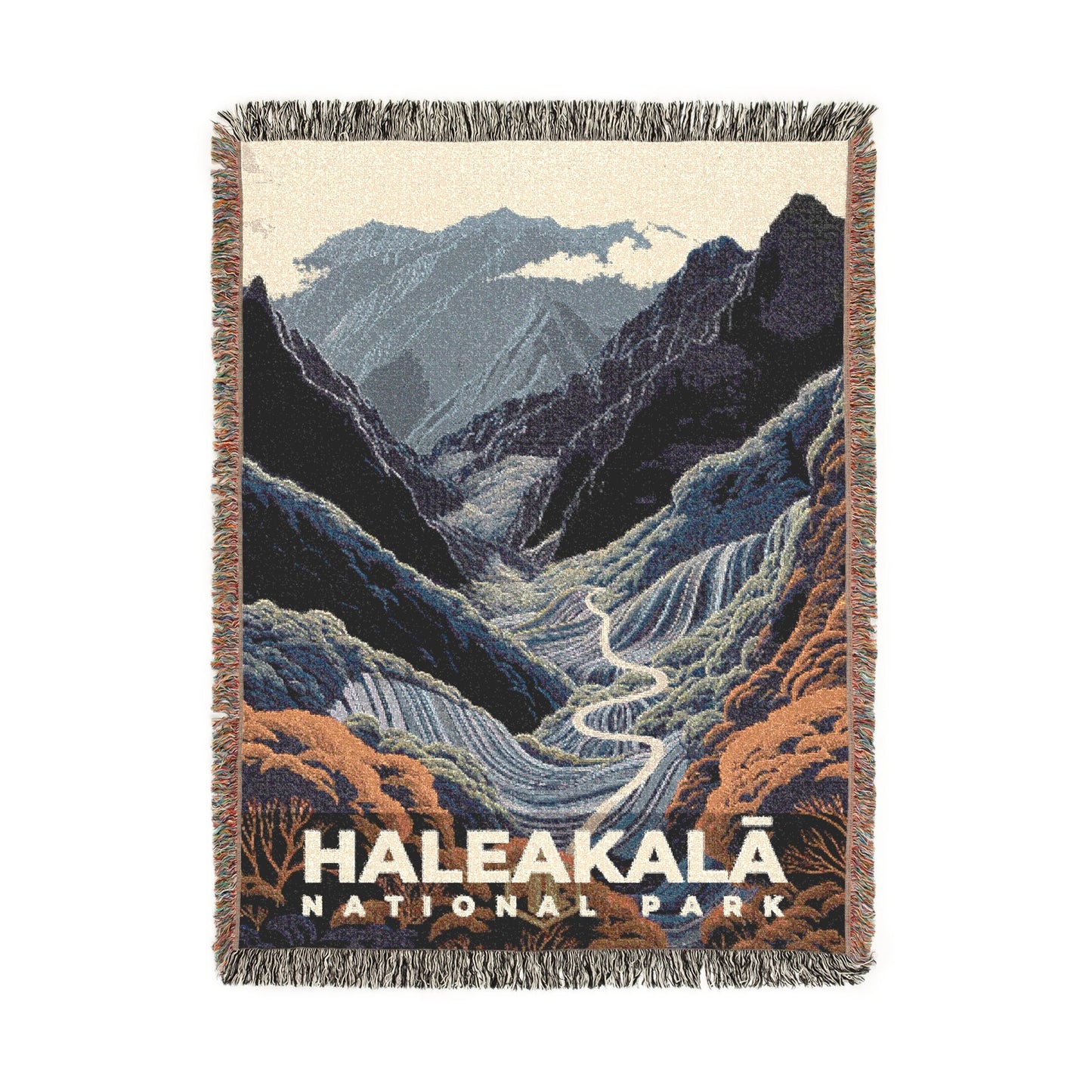 Haleakala National Park Woven Blanket | S19