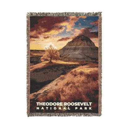 Theodore Roosevelt National Park Woven Blanket | S10