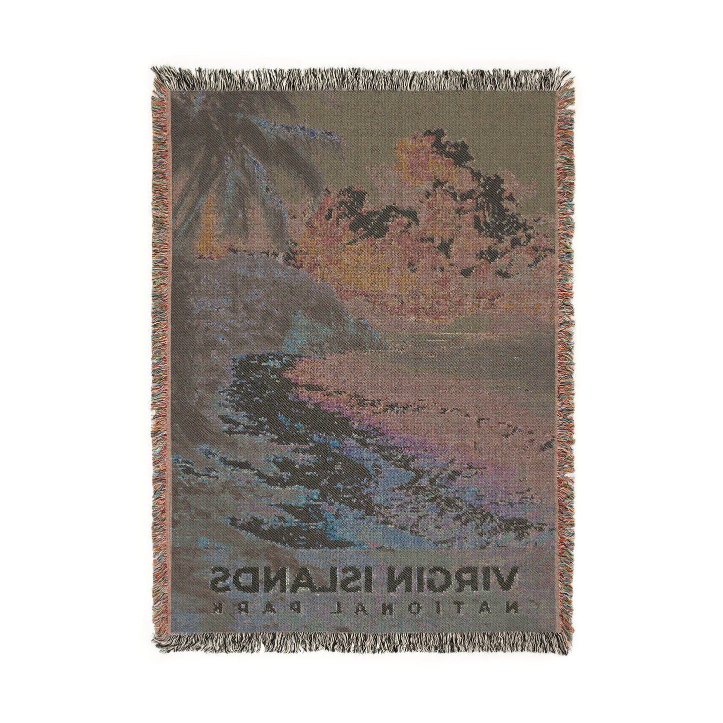 Virgin Islands National Park Woven Blanket | S14