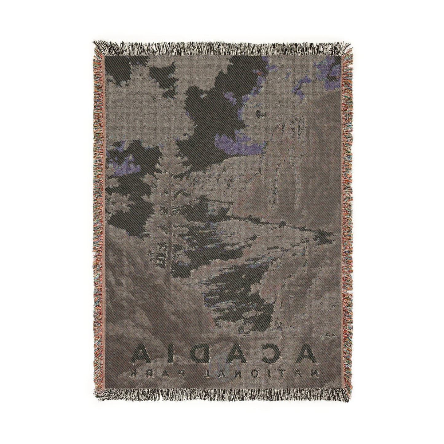 Acadia National Park Woven Blanket | S15