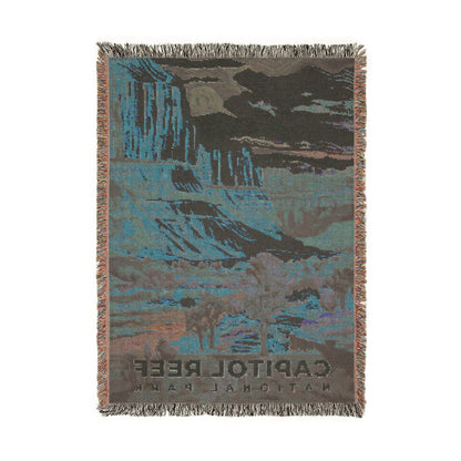 Capitol Reef National Park Woven Blanket | S09