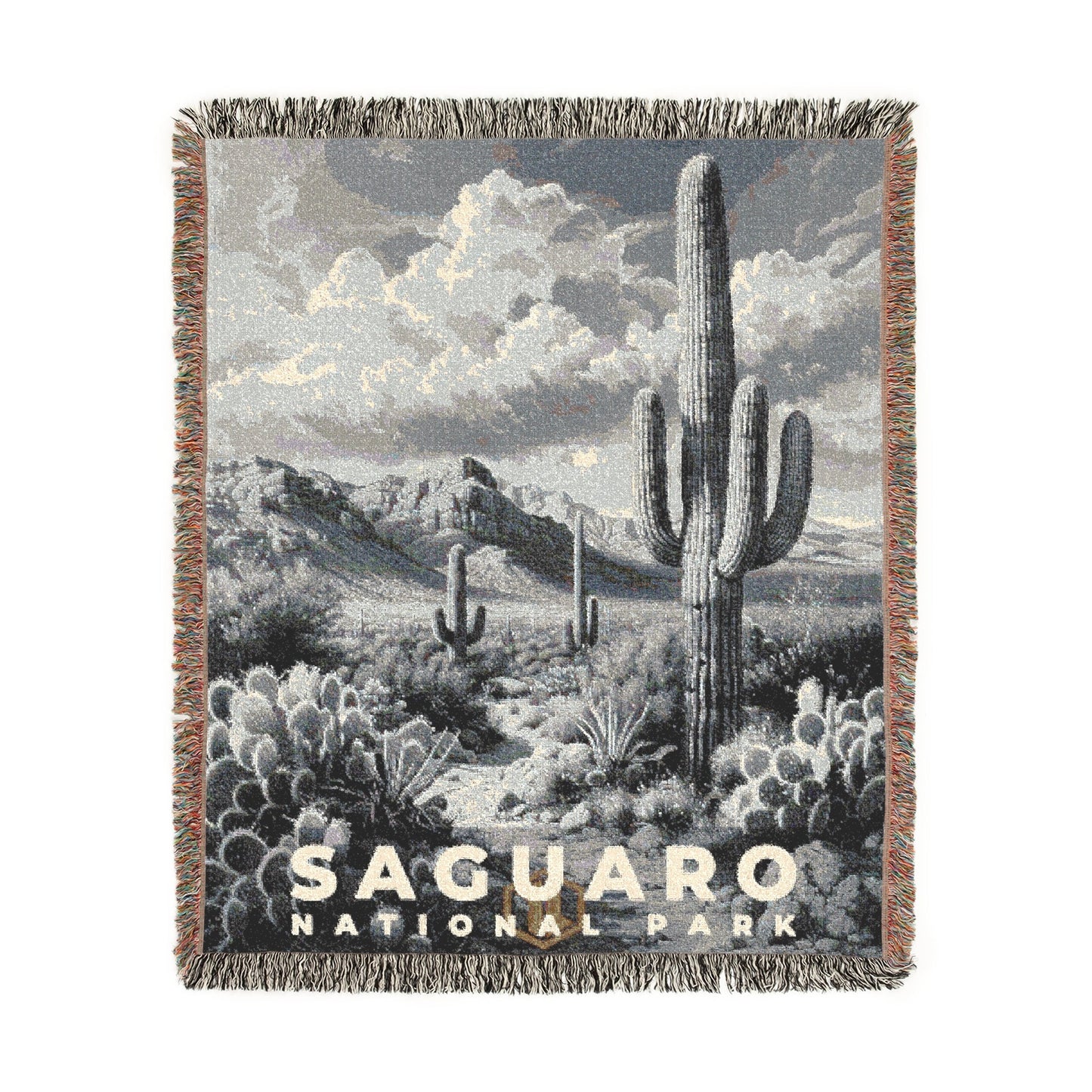 Saguaro National Park Woven Blanket | S15