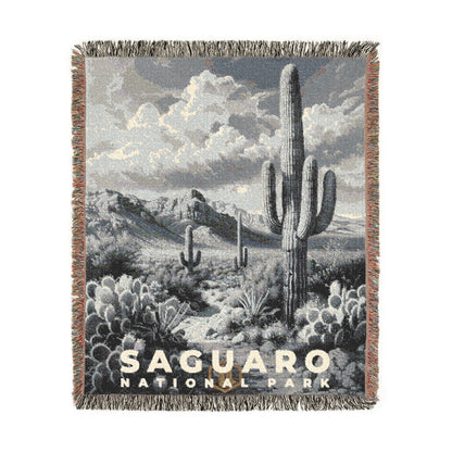 Saguaro National Park Woven Blanket | S15