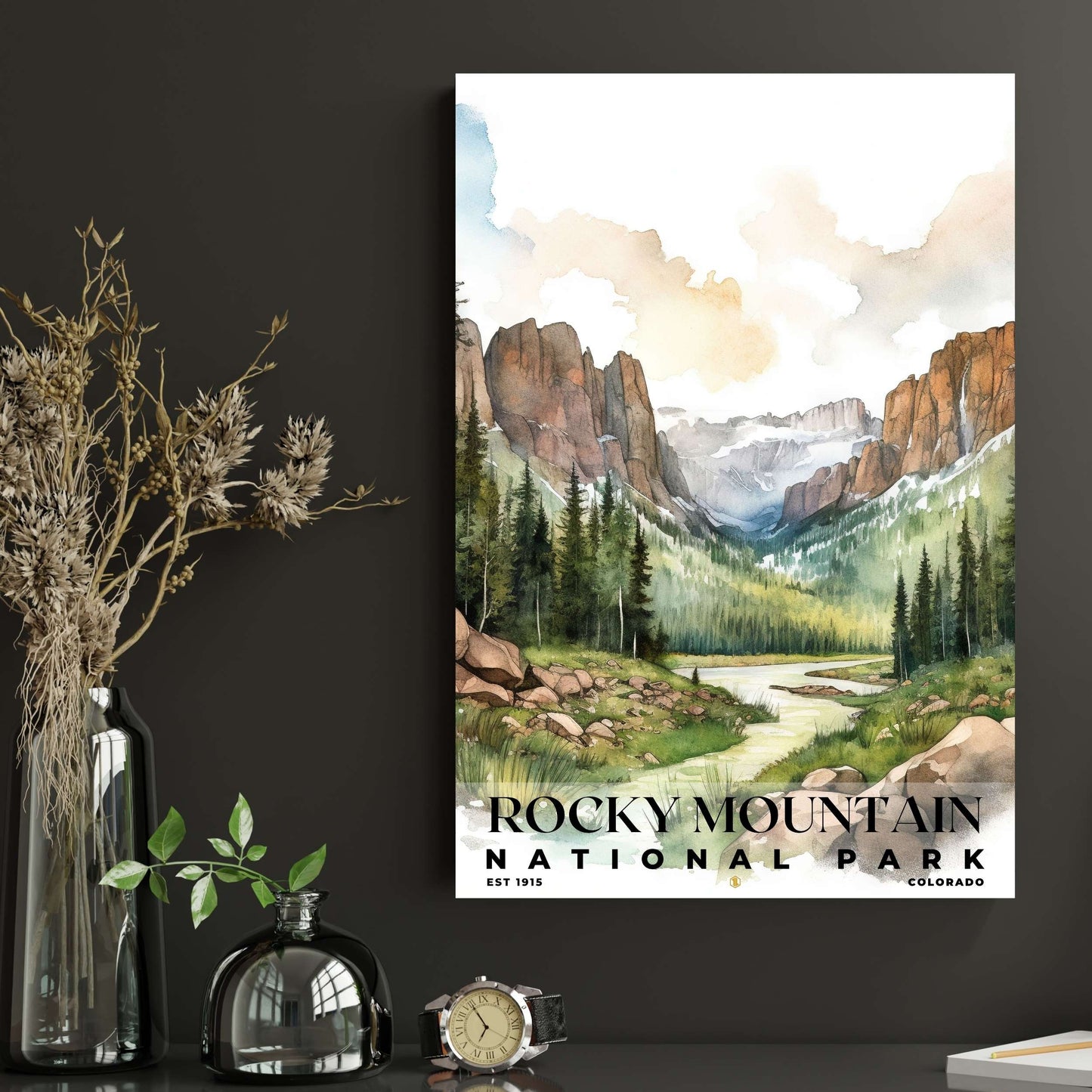 Rocky Mountain National Park Poster | S04