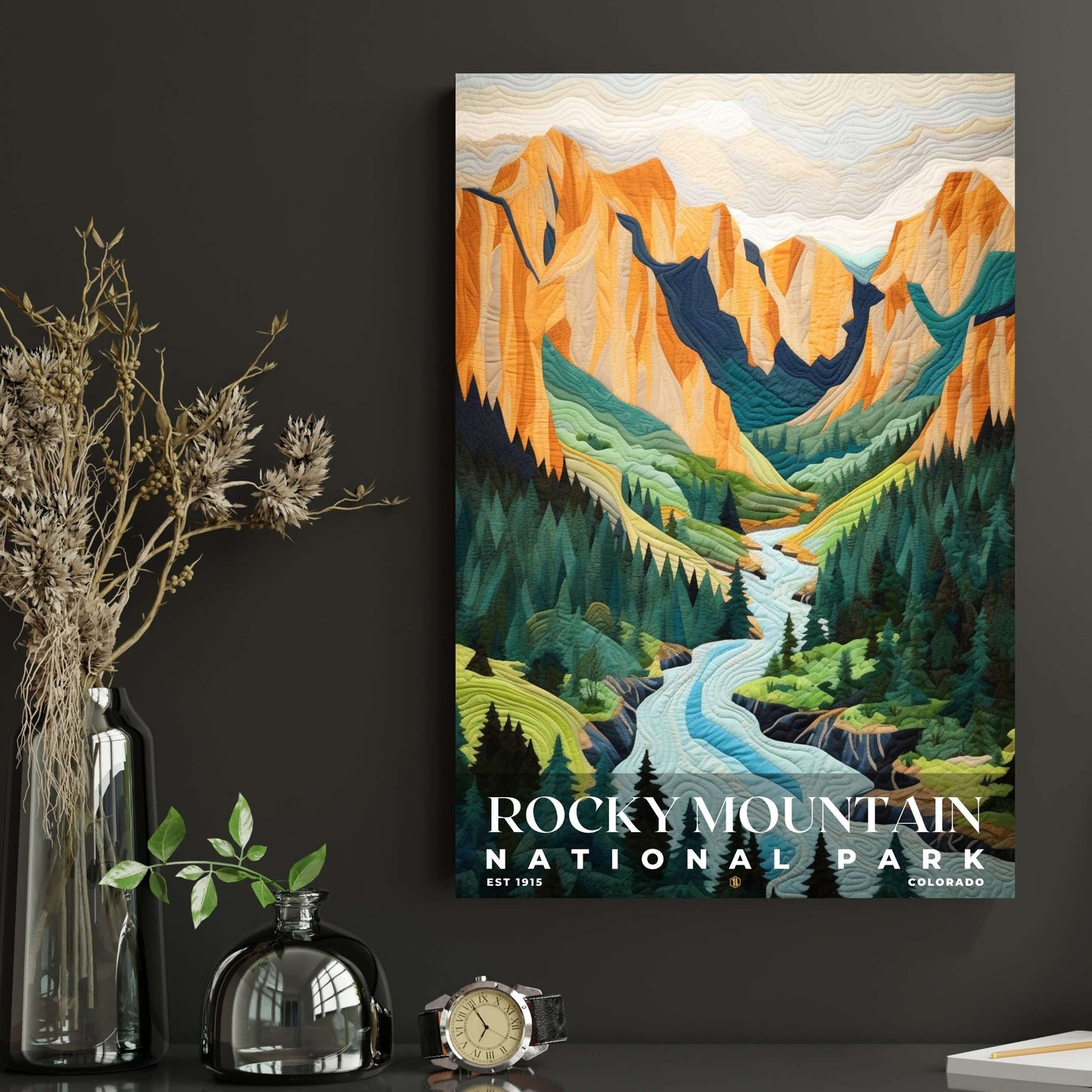 Rocky Mountain National Park Poster | S09