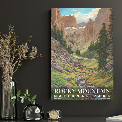 Rocky Mountain National Park Poster | S02