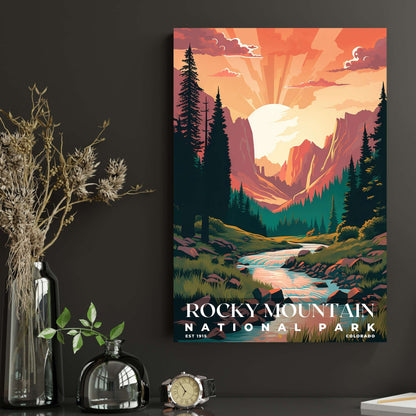 Rocky Mountain National Park Poster | S05