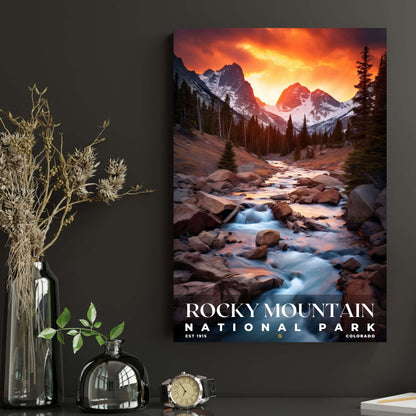 Rocky Mountain National Park Poster | S10