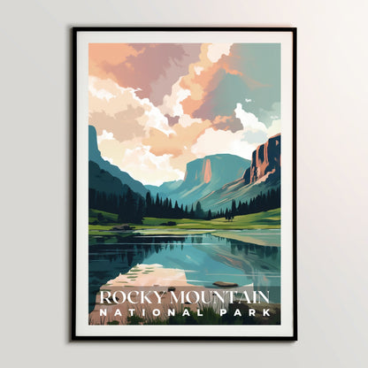 Rocky Mountain National Park Poster | S01