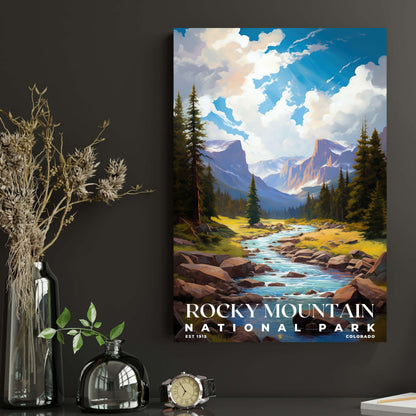 Rocky Mountain National Park Poster | S06