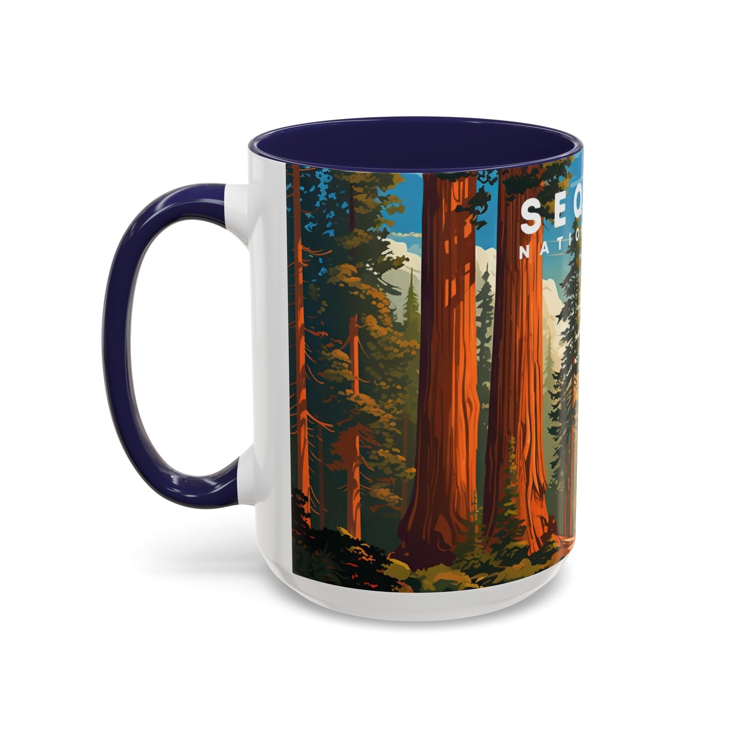 Sequoia National Park Mug | Accent Coffee Mug (11, 15oz)