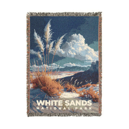 White Sands National Park Woven Blanket | S18
