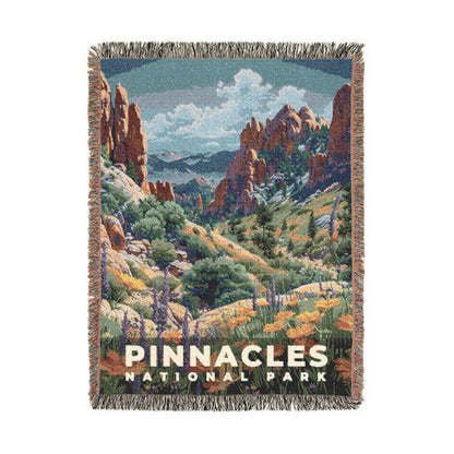 Pinnacles National Park Woven Blanket | S18