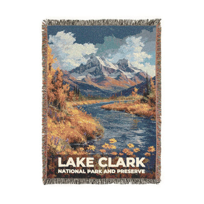 Lake Clark National Park Woven Blanket | S14