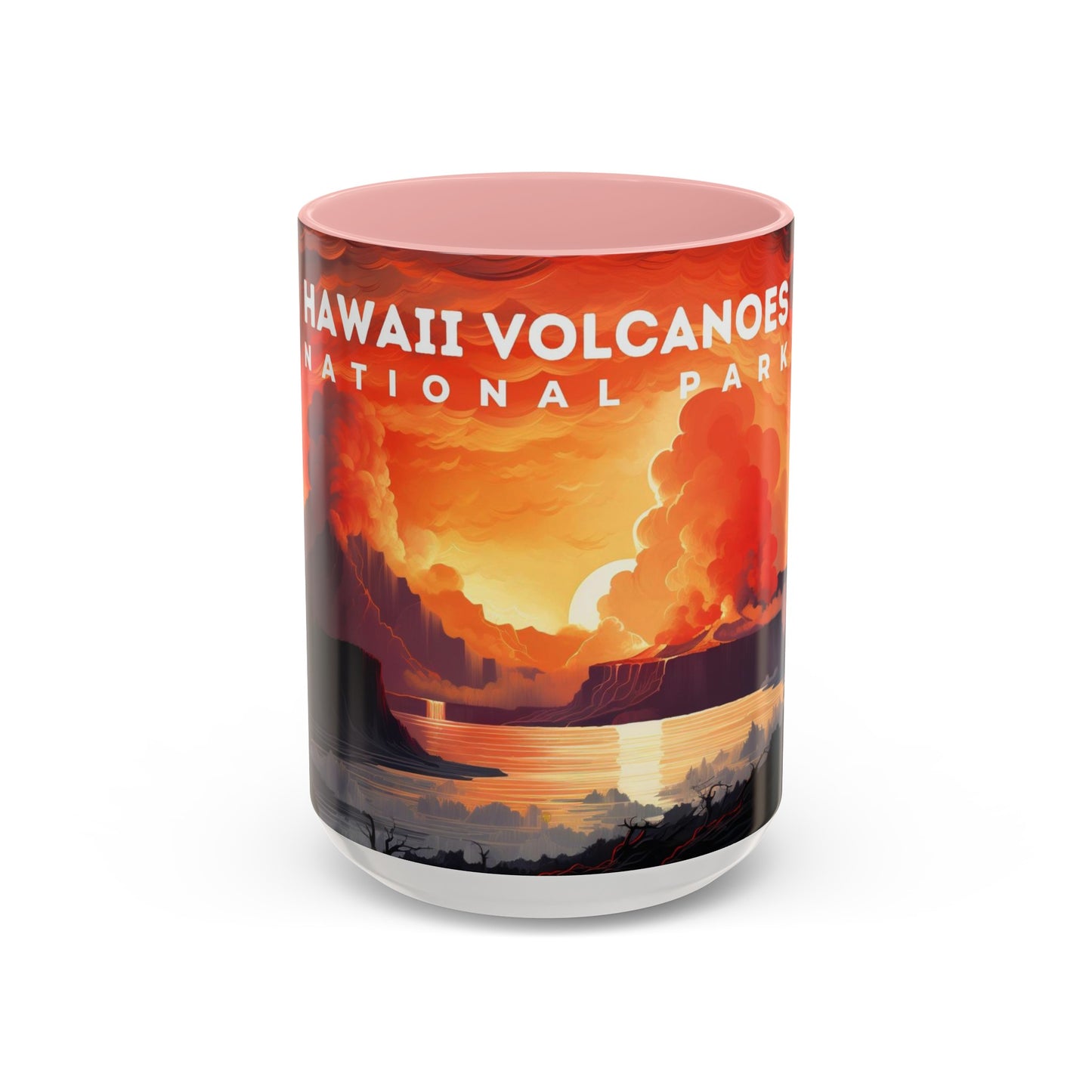 Hawaii Volcanoes National Park Mug | Accent Coffee Mug (11, 15oz)