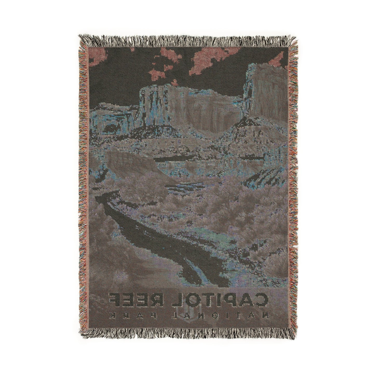 Capitol Reef National Park Woven Blanket | S17