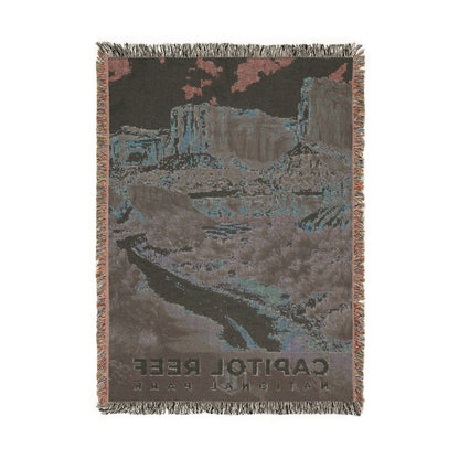 Capitol Reef National Park Woven Blanket | S17