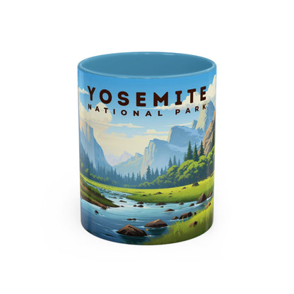 Yosemite National Park Mug | Accent Coffee Mug (11, 15oz)